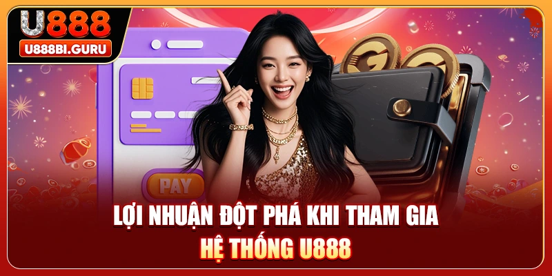 Lợi nhuận đột phá khi tham gia hệ thống U888
