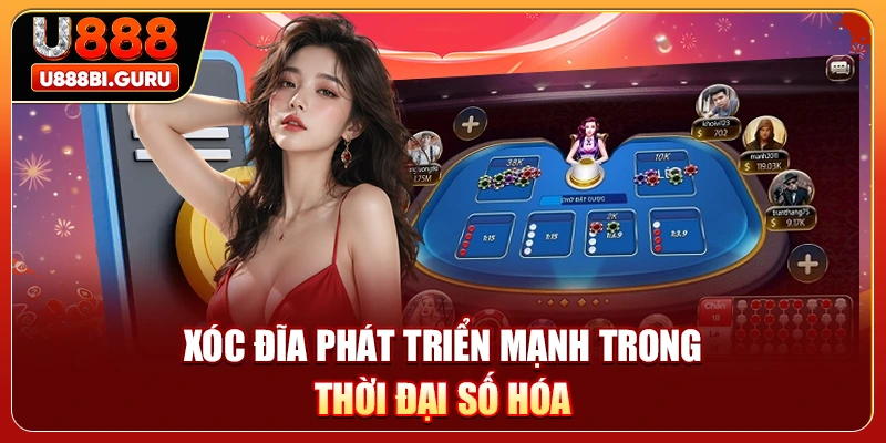 Xóc đĩa phát triển mạnh trong thời đại số hóa